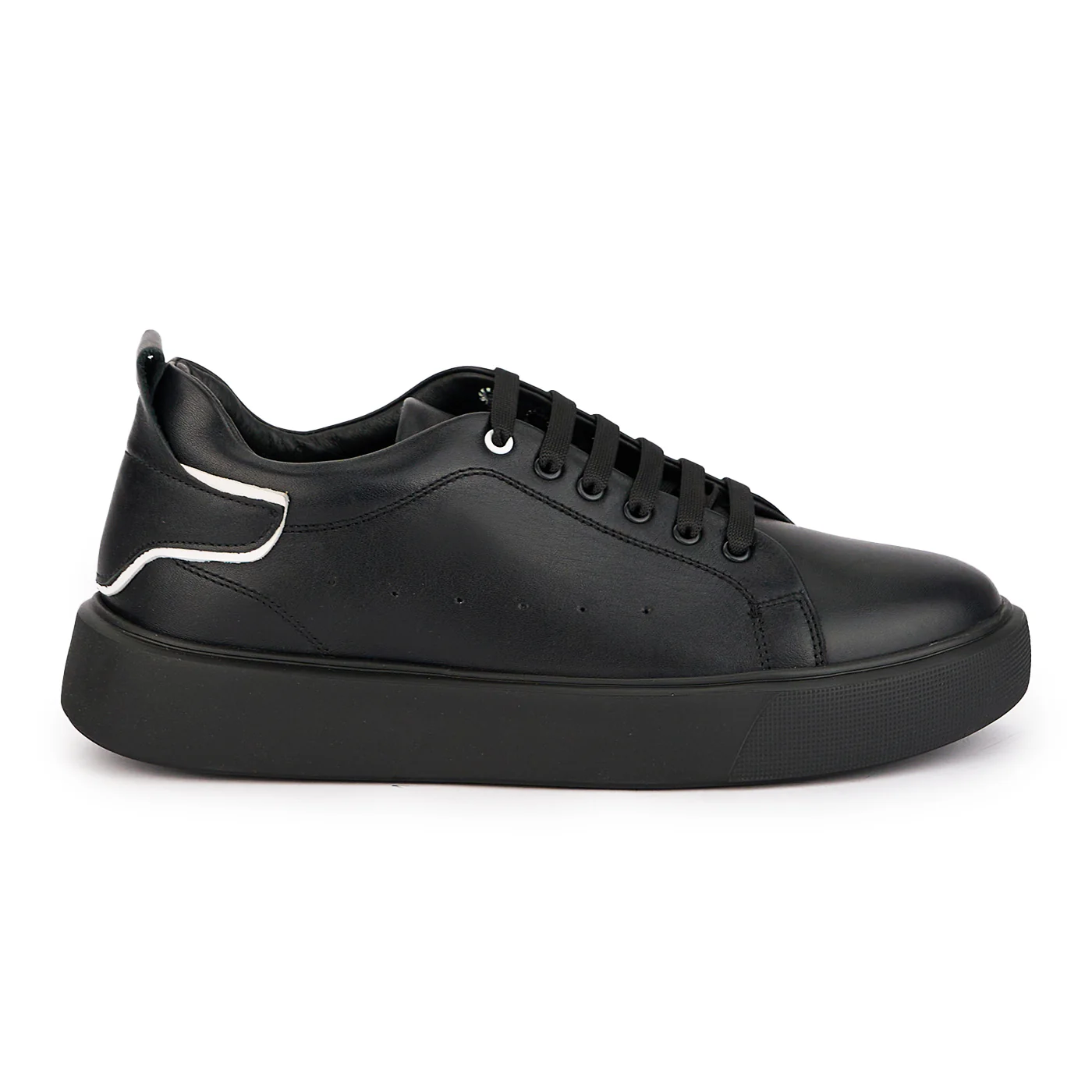 Pantofi barbati din piele naturala neagra 7788