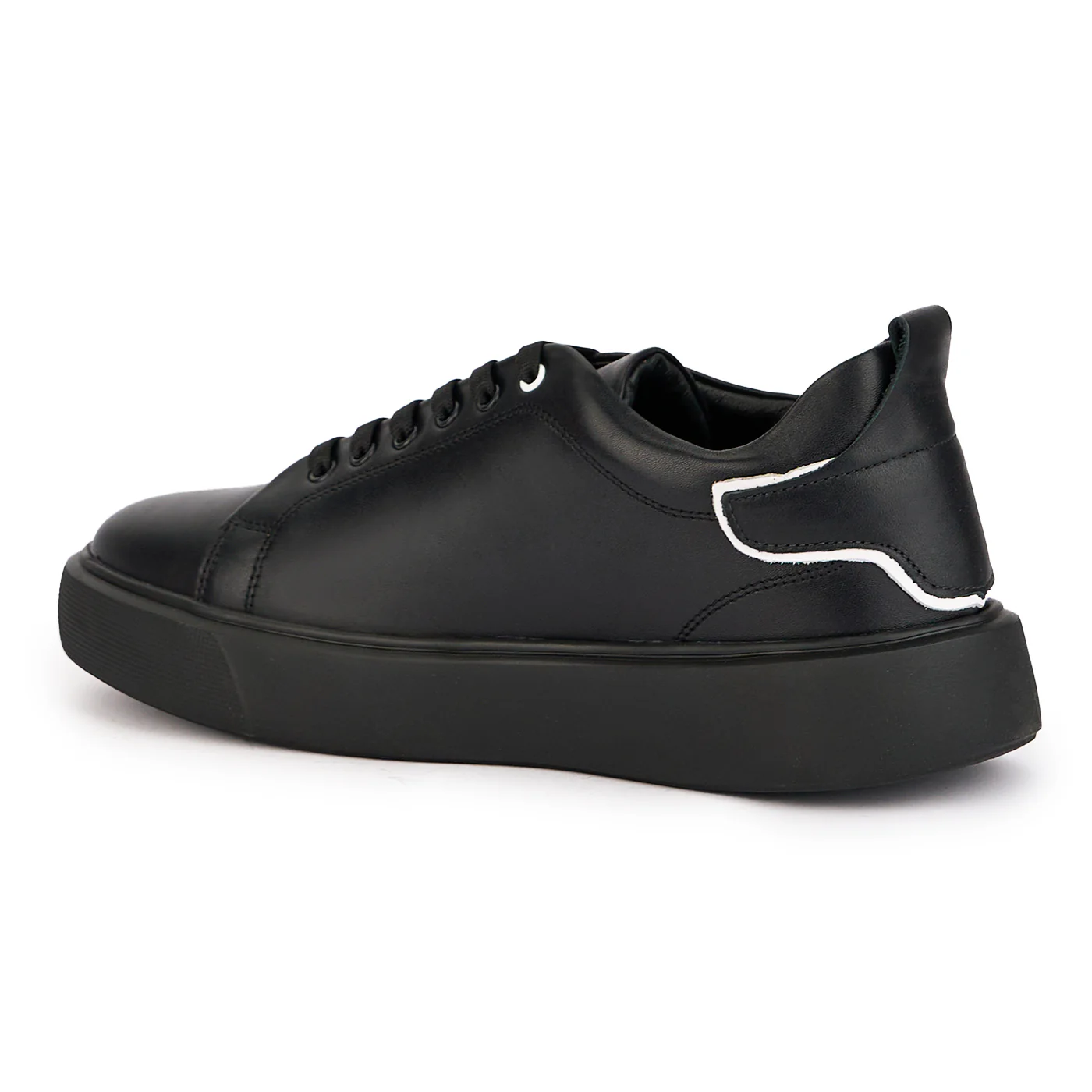 Pantofi barbati din piele naturala neagra 7788 - Image 2