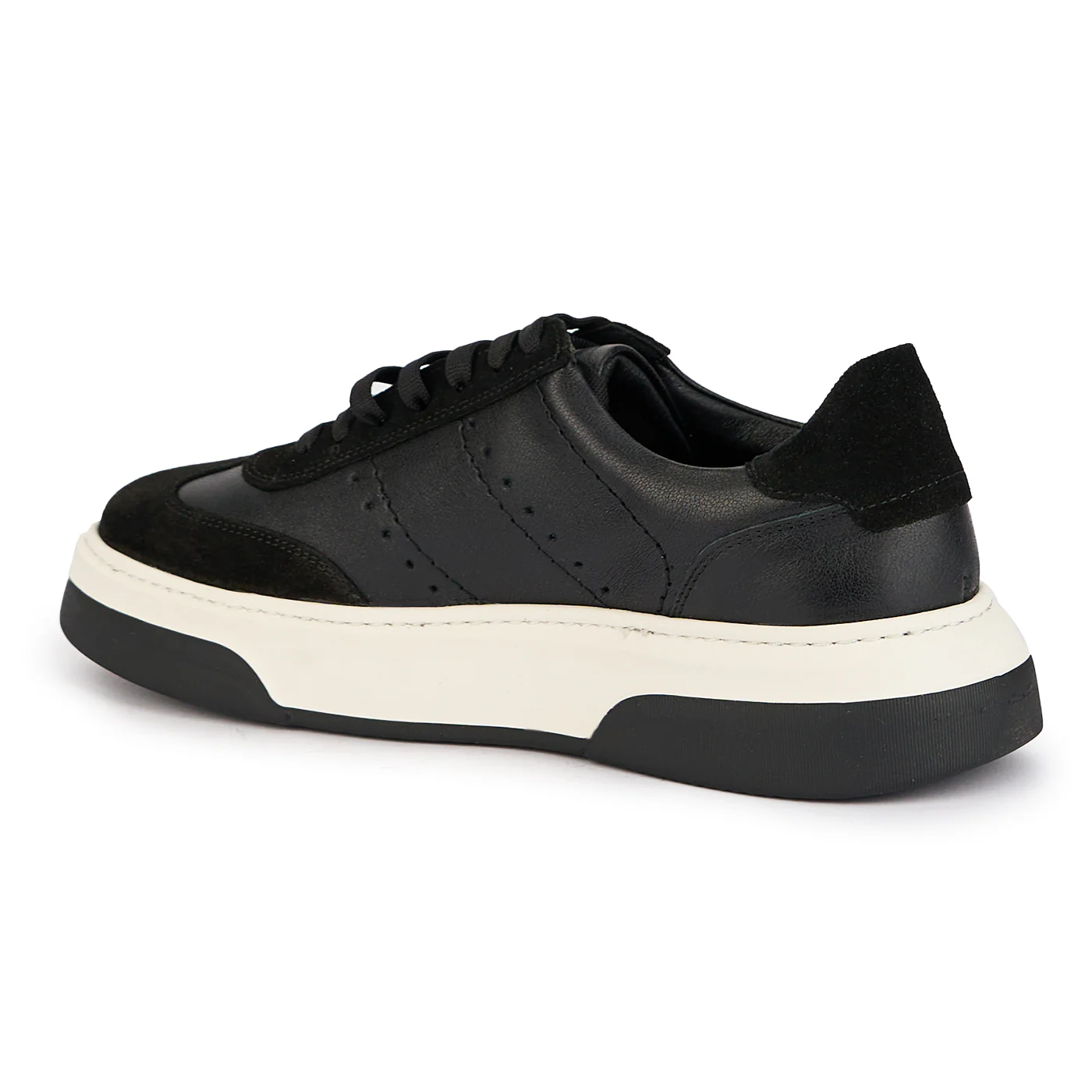 Pantofi barbati din piele naturala neagra 7791 - Image 2