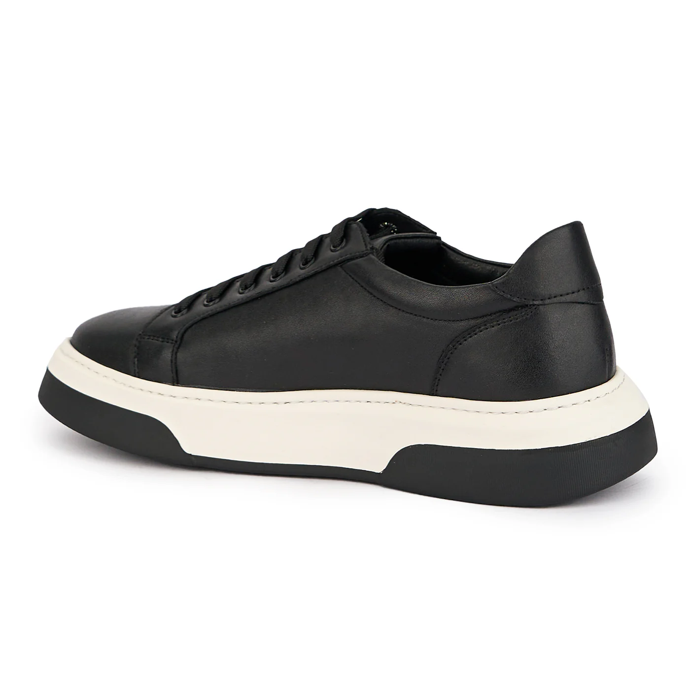 Pantofi barbati din piele naturala neagra 7793 - Image 2