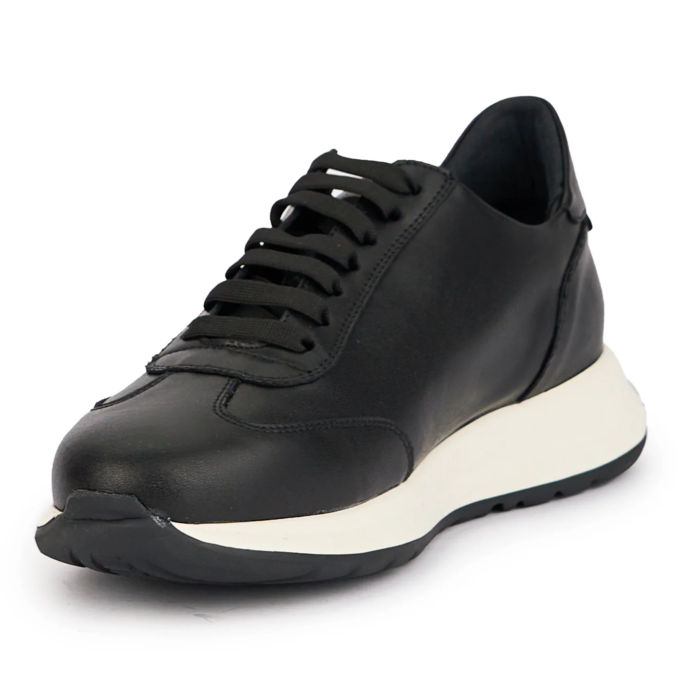 Pantofi barbati din piele naturala neagra 7794 - Image 3