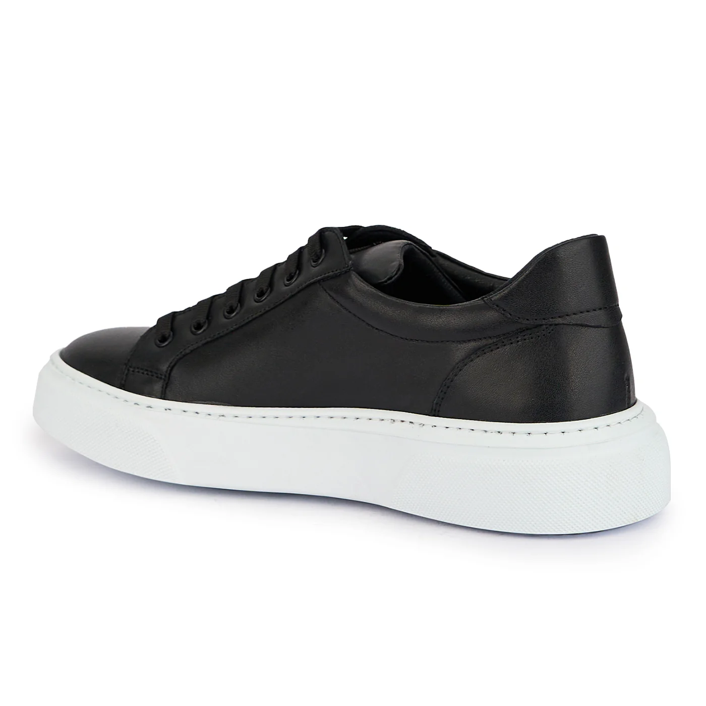 Pantofi barbati din piele naturala neagra 7798 - Image 2