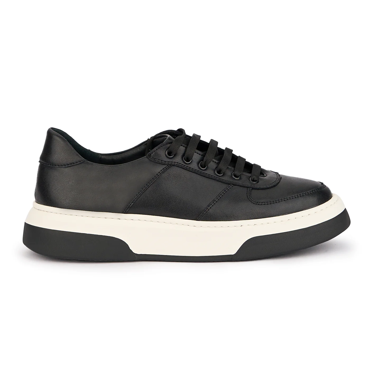 Pantofi barbati din piele naturala neagra 7803