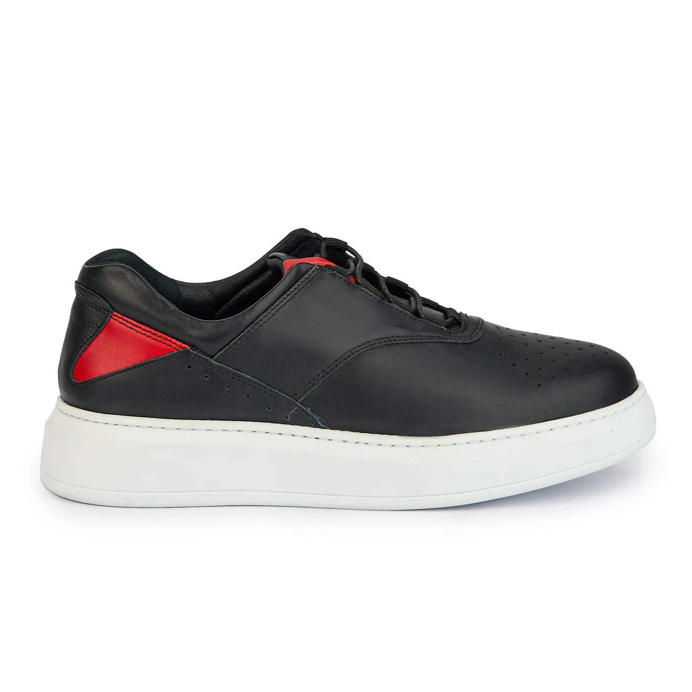 Pantofi barbati din piele naturala neagra 7816
