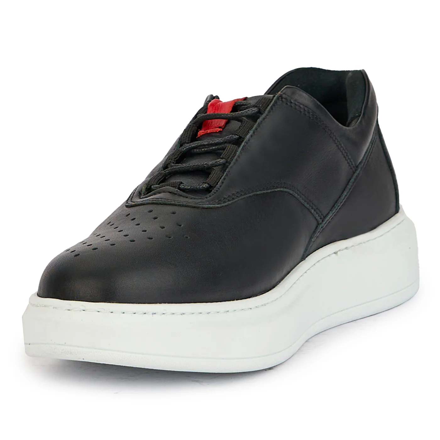 Pantofi barbati din piele naturala neagra 7816 - Image 3