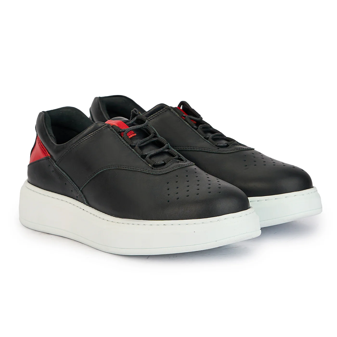Pantofi barbati din piele naturala neagra 7816 - Image 4