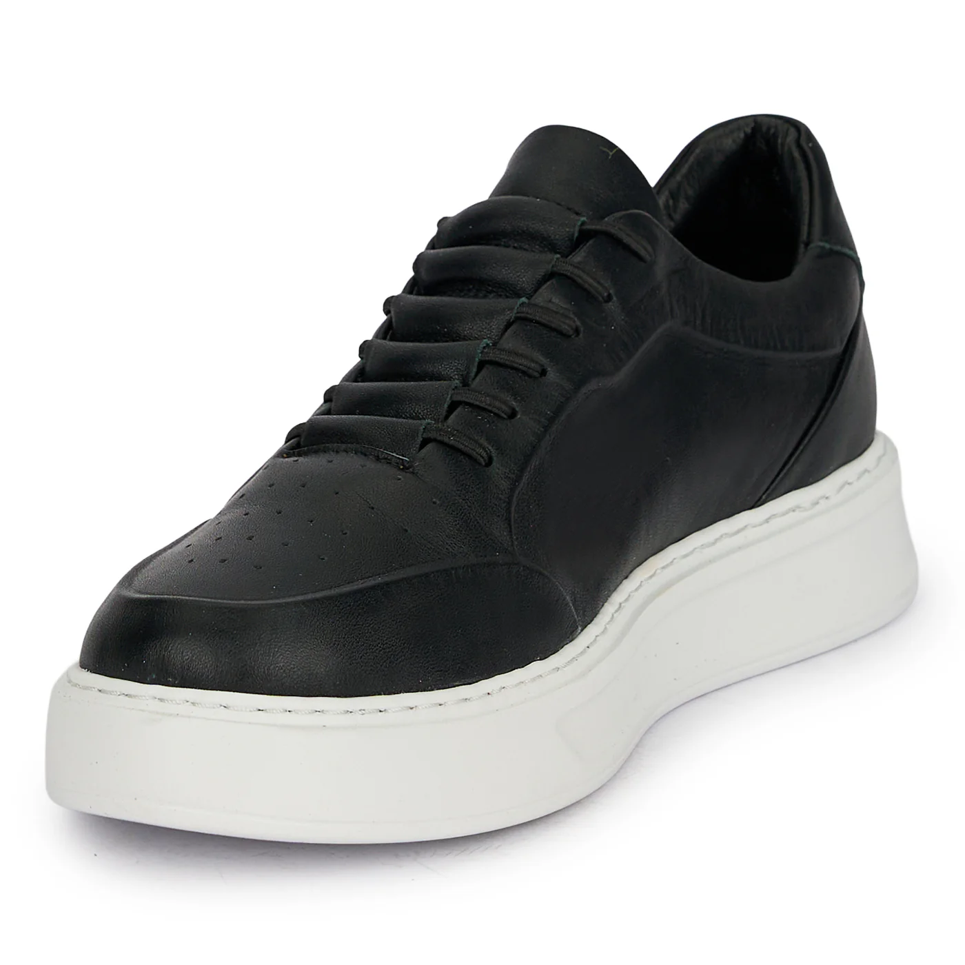 Pantofi barbati din piele naturala neagra 7951 - Image 3