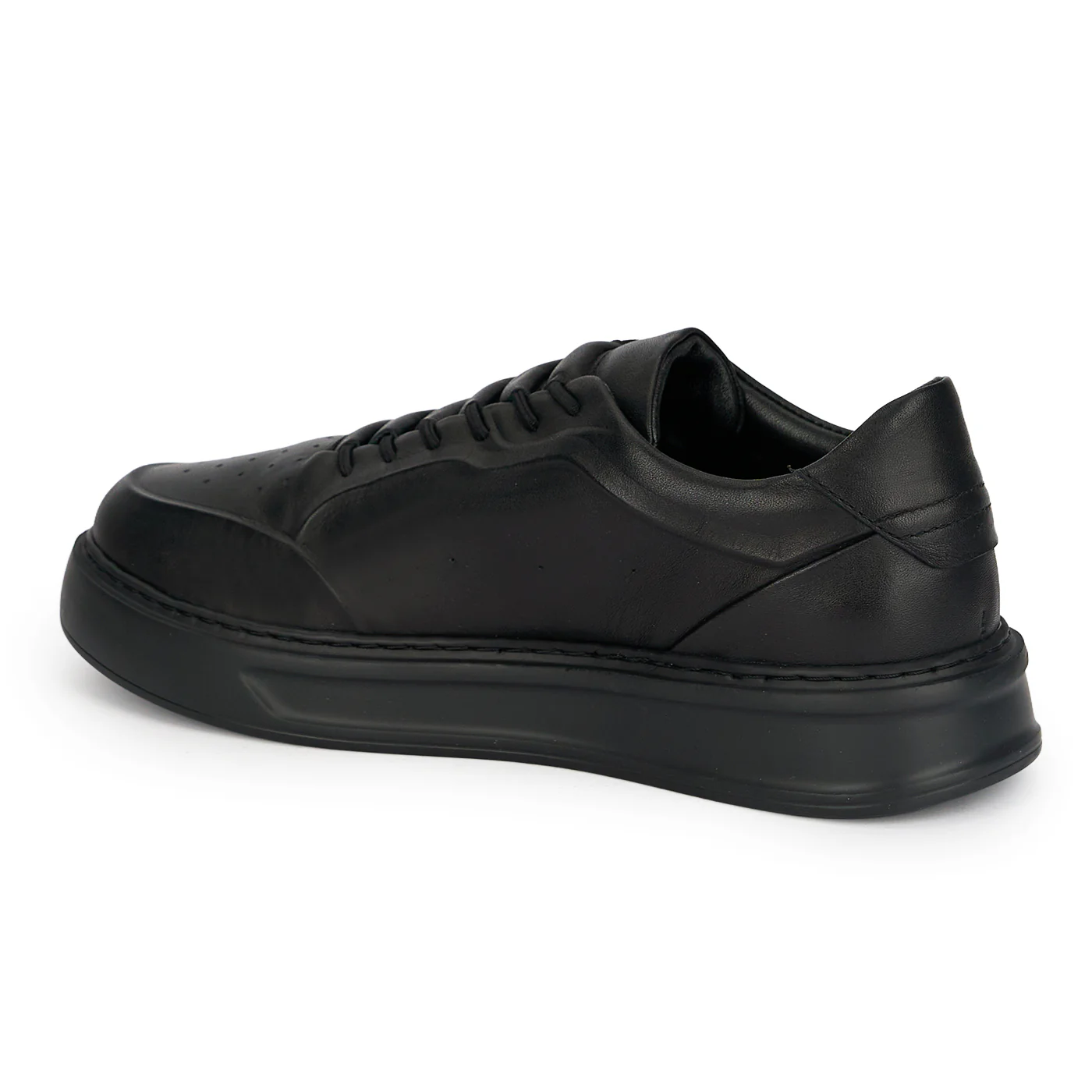 Pantofi barbati din piele naturala neagra 7952 - Image 2