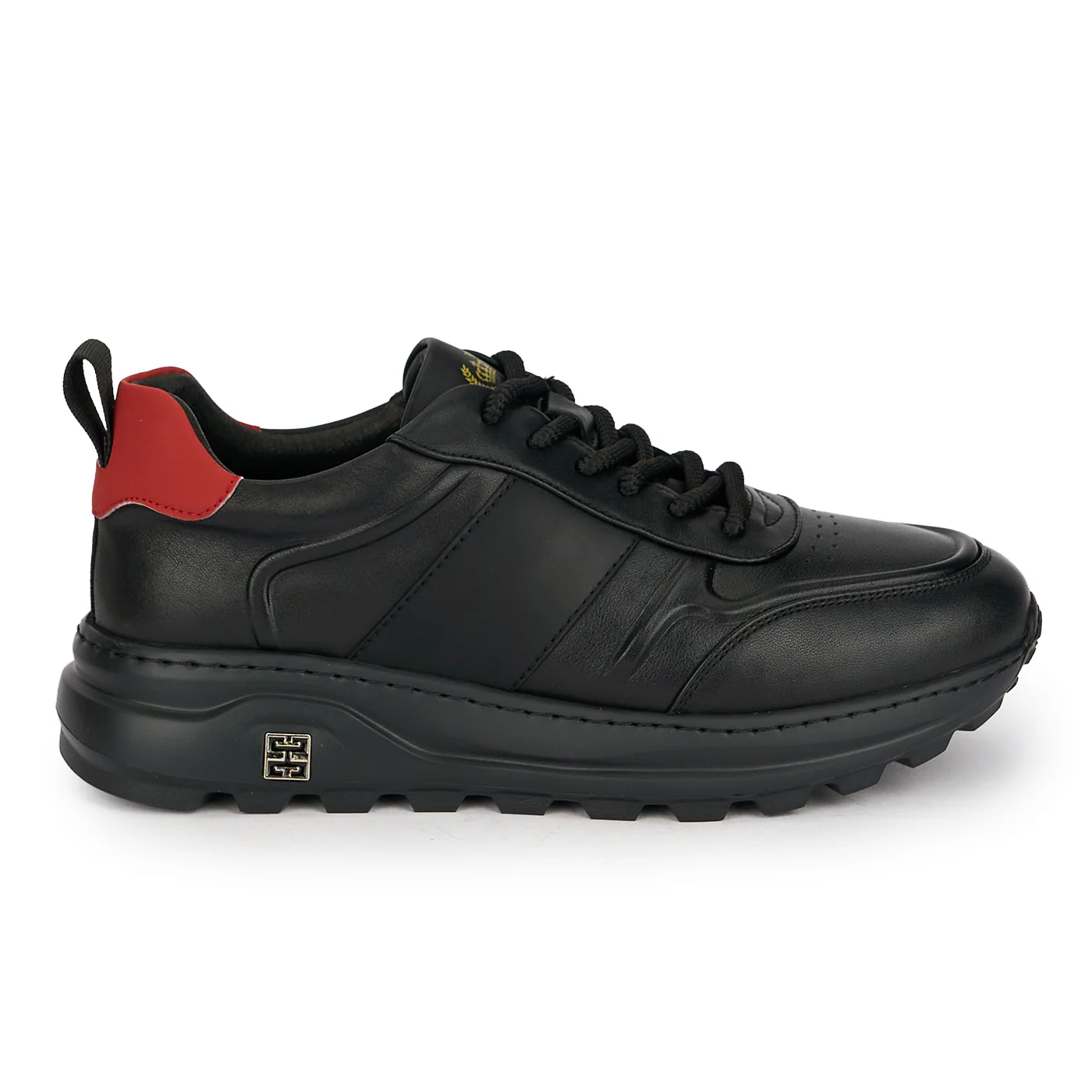 Pantofi barbati din piele naturala neagra 7956