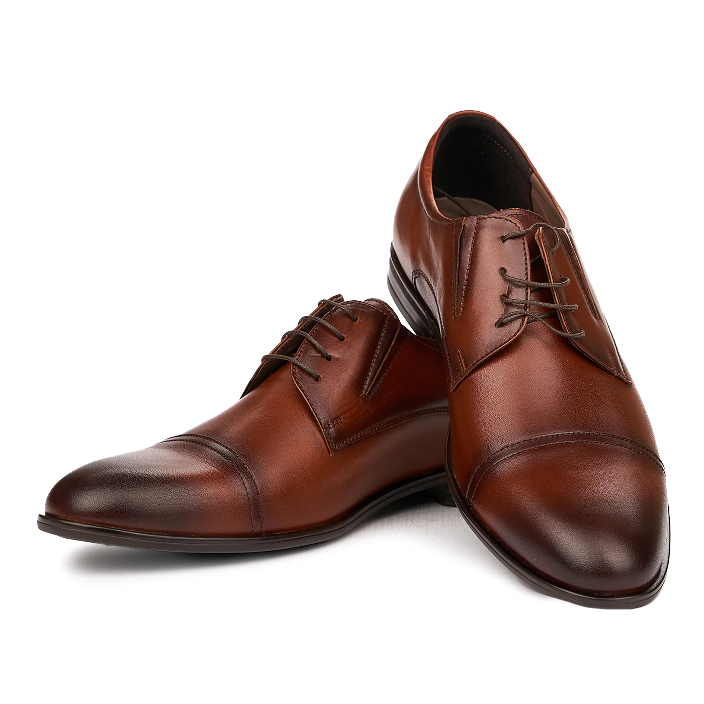 Pantofi Barbati Eleganti Maro din Piele Naturala 7060 - Image 2