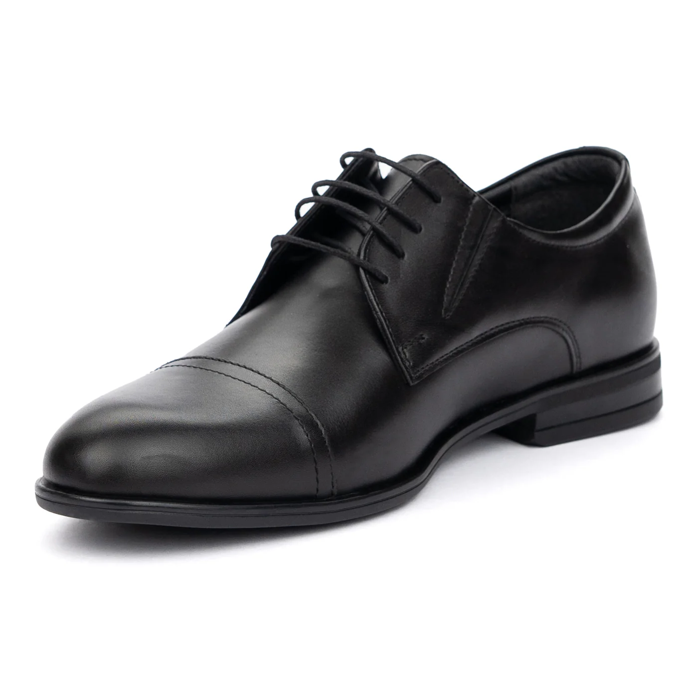 Pantofi Barbati Eleganti Piele Naturala Negri 7299 - Image 4