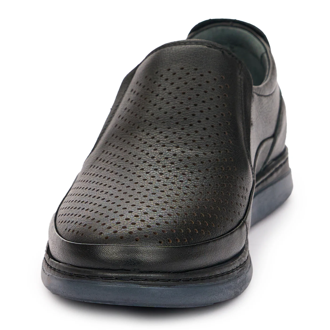 Pantofi Barbati Negri Eleganti din Piele Naturala 7318 - Image 4