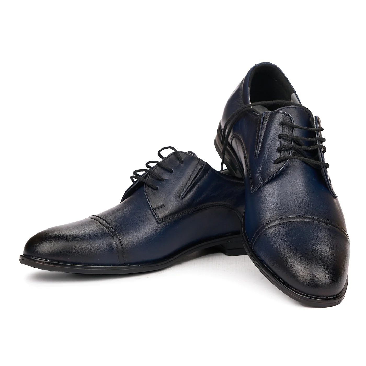 Pantofi Bleumarin Barbati din Piele Naturala 7061 - Image 2