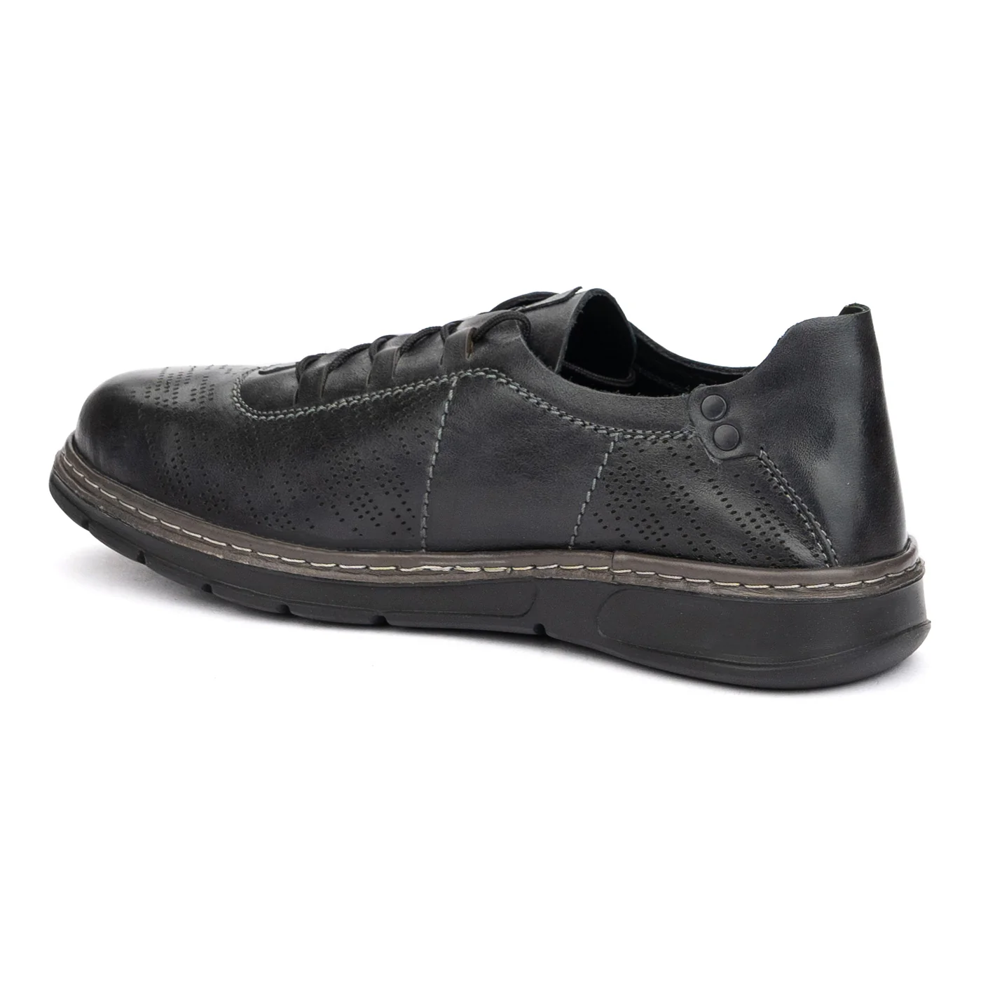 Pantofi casual barbatesti din piele naturala 7303 - Image 3