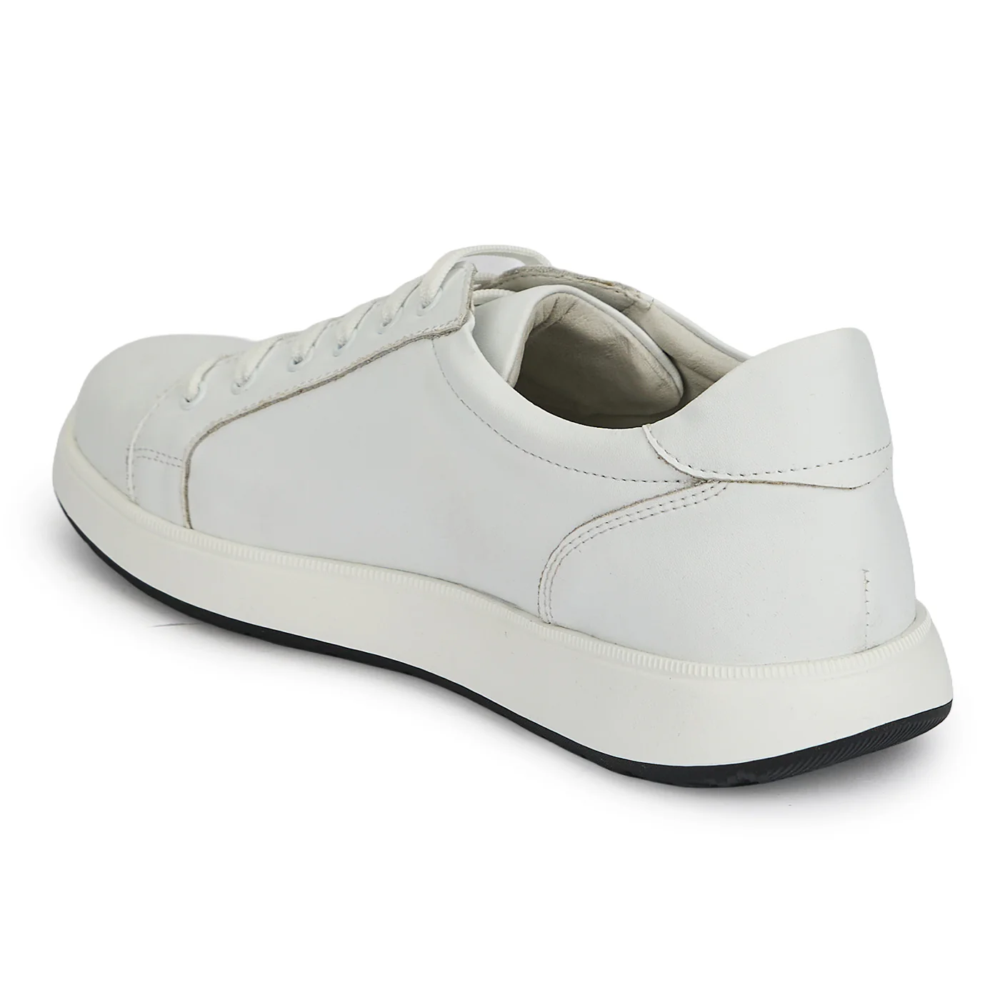Pantofi casual barbati din piele naturala alba 20105 - Image 2