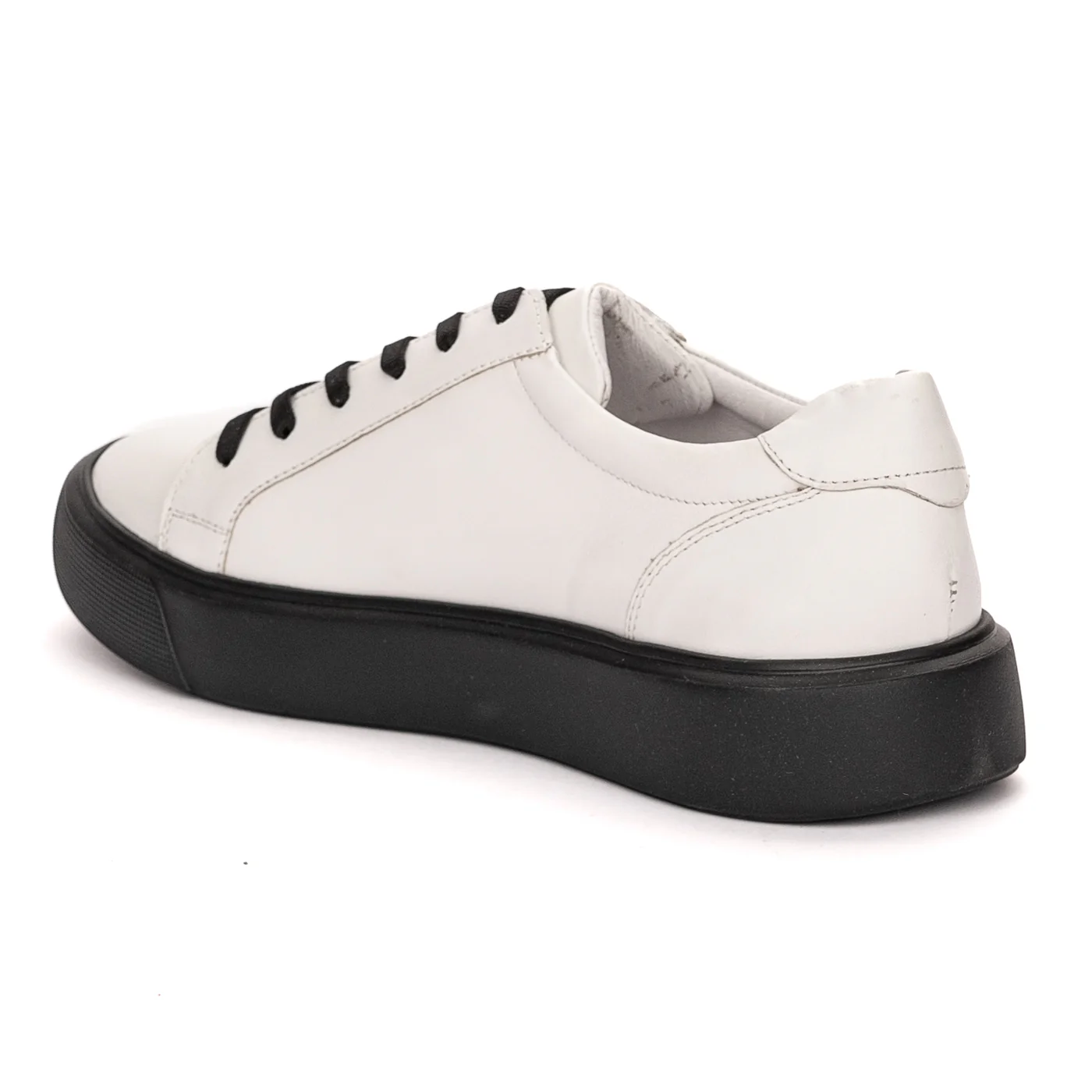 Pantofi casual barbati din piele naturala alba 7493 - Image 2