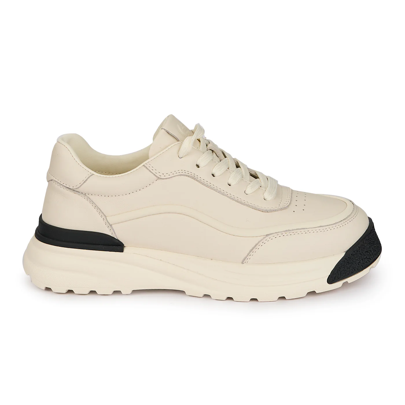 Pantofi casual barbati din piele naturala alba 7861