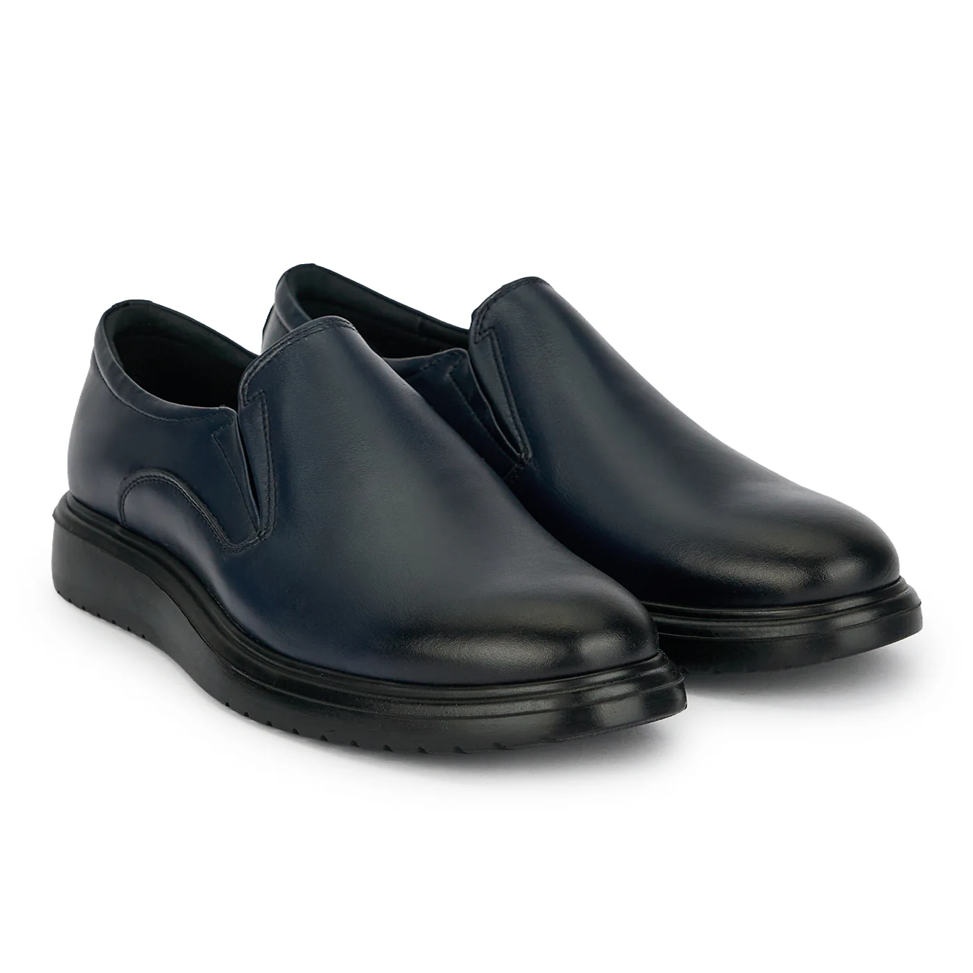 Pantofi casual barbati din piele naturala bleumarin 20017 - Image 4