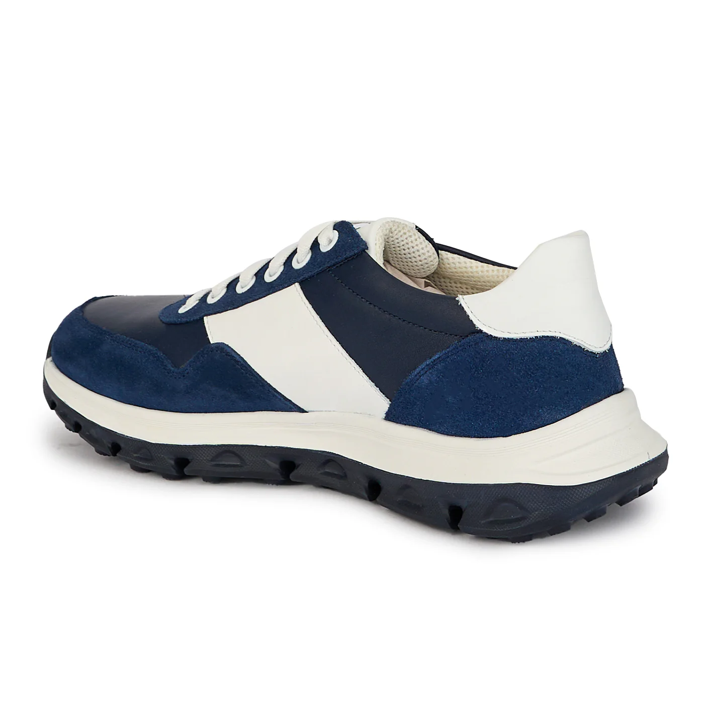 Pantofi casual barbati din piele naturala bleumarin 7863 - Image 2