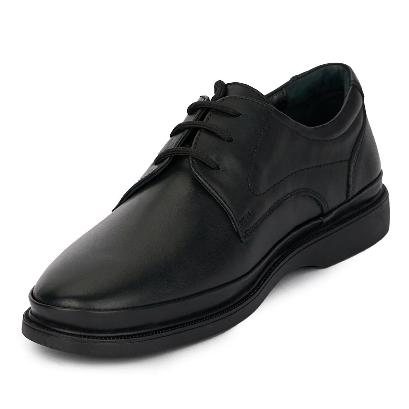 Pantofi casual barbati din piele naturala cu siret 7847 - Image 3