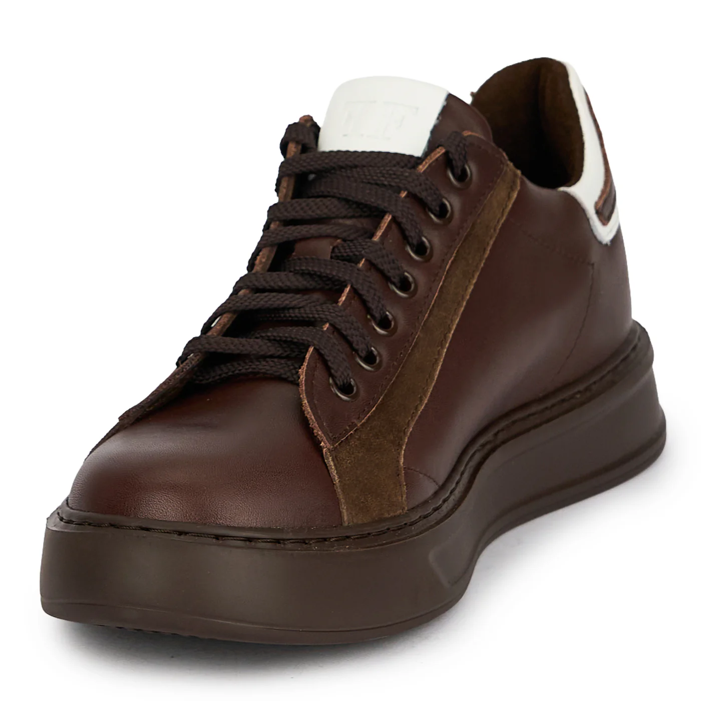 Pantofi casual barbati din piele naturală maro 20144 - Image 3