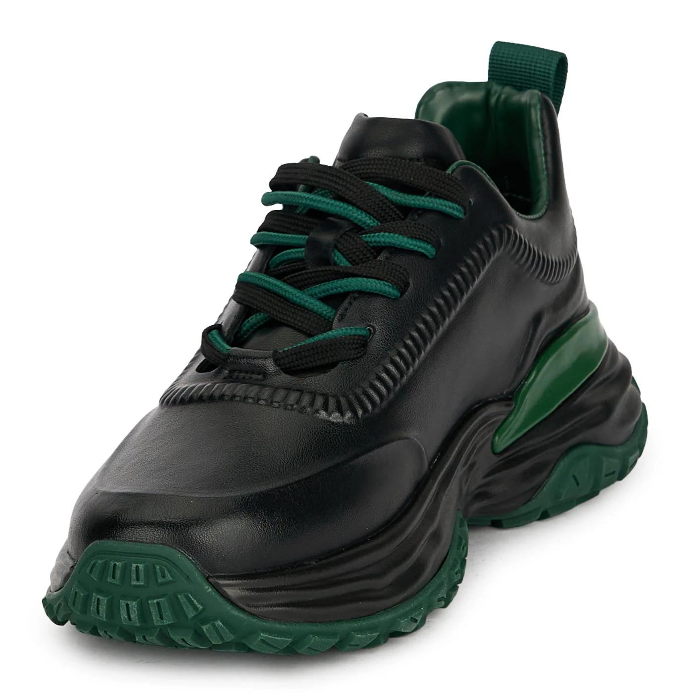 Pantofi casual barbati din piele naturala neagra 20005 - Image 3