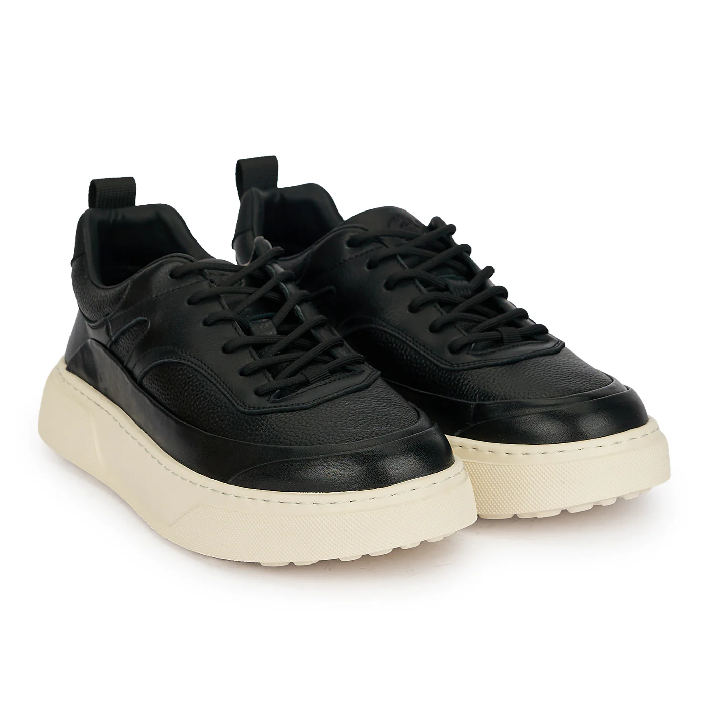 Pantofi casual barbati din piele naturala neagra 20091 - Image 4