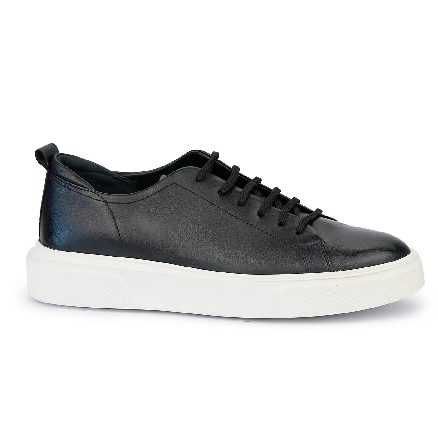 Pantofi casual barbati din piele naturala neagra 7552