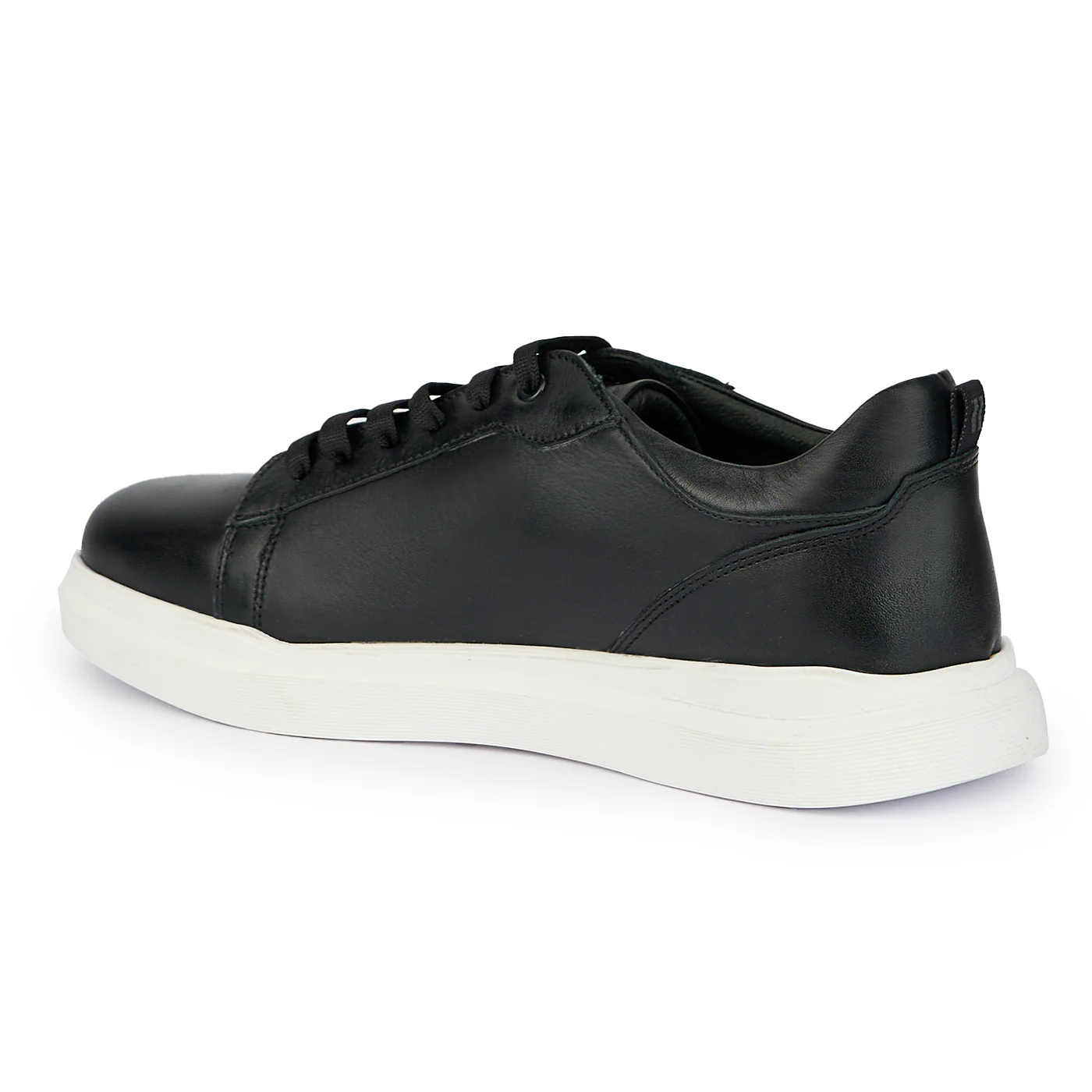 Pantofi casual barbati din piele naturala neagra 7649 - Image 2