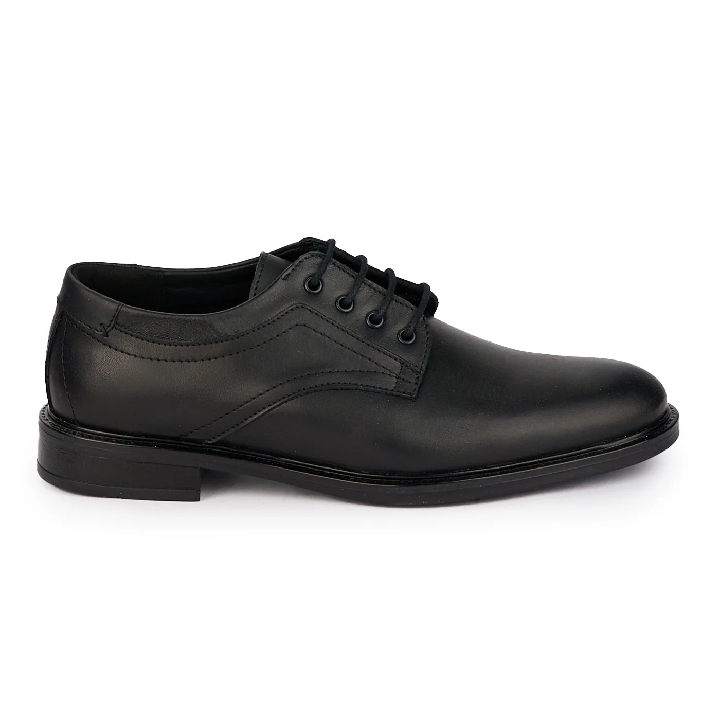 Pantofi casual barbati din piele naturala neagra 7887