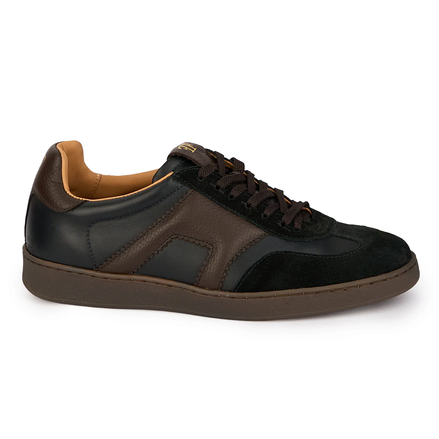 Pantofi casual barbati din piele naturala neagra 7894