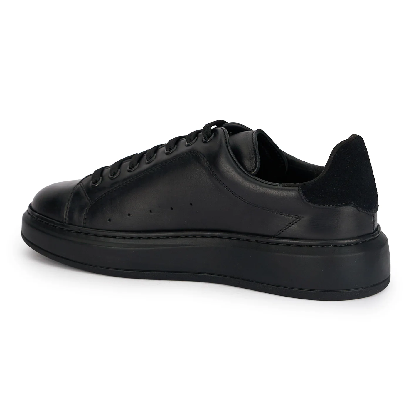 Pantofi casual barbati din piele naturala neagra 7929 - Image 2