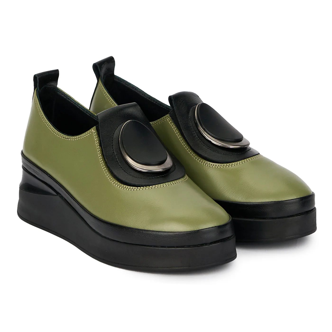Pantofi casual dama din piele naturala 17922 - Image 4