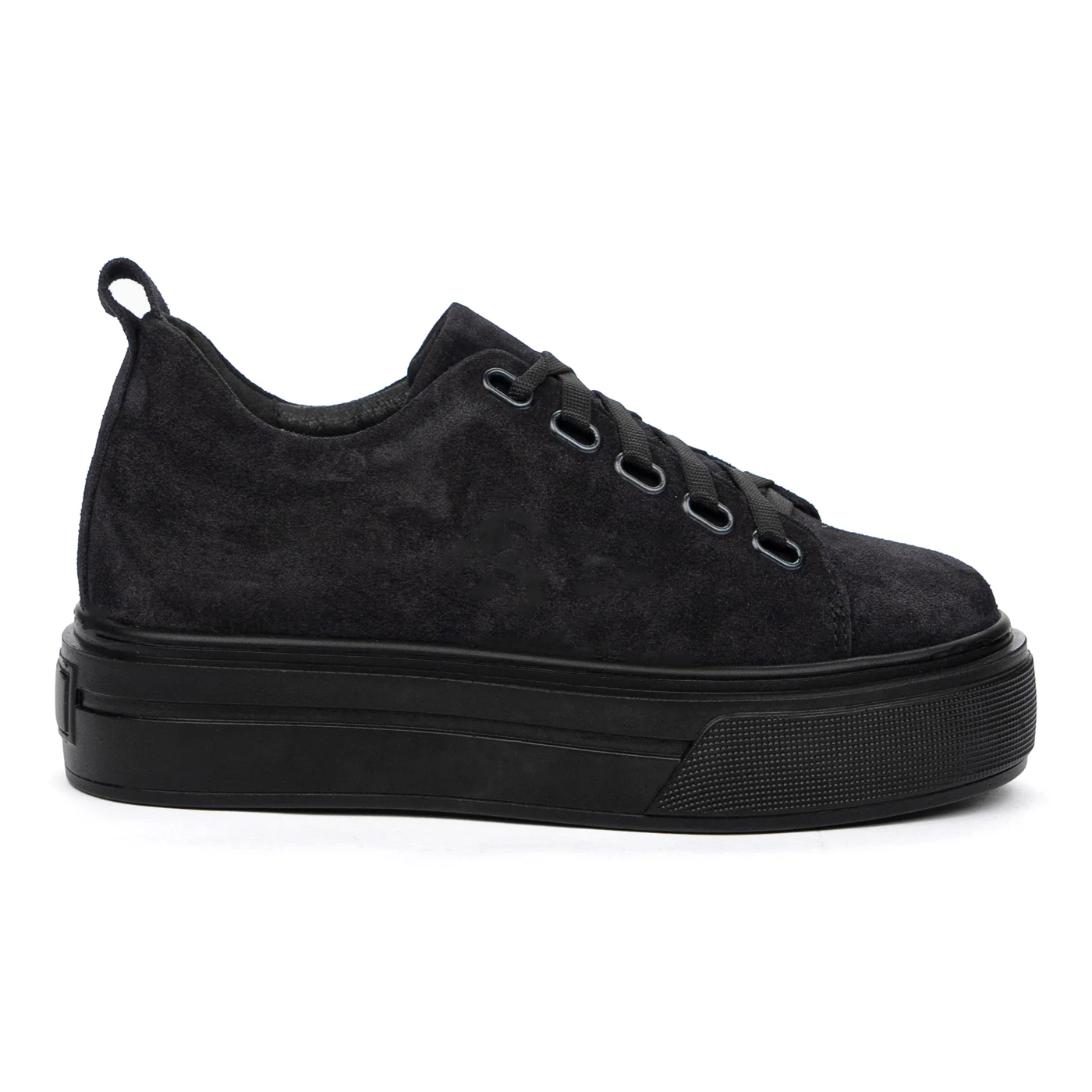 Pantofi casual dama din piele naturala bleumarin 8561