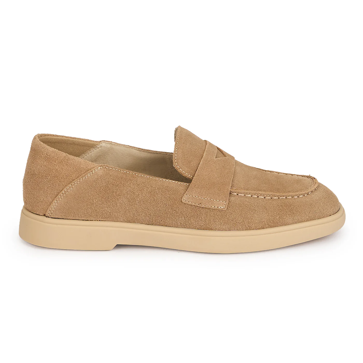 Pantofi casual dama din piele naturala bej 19510