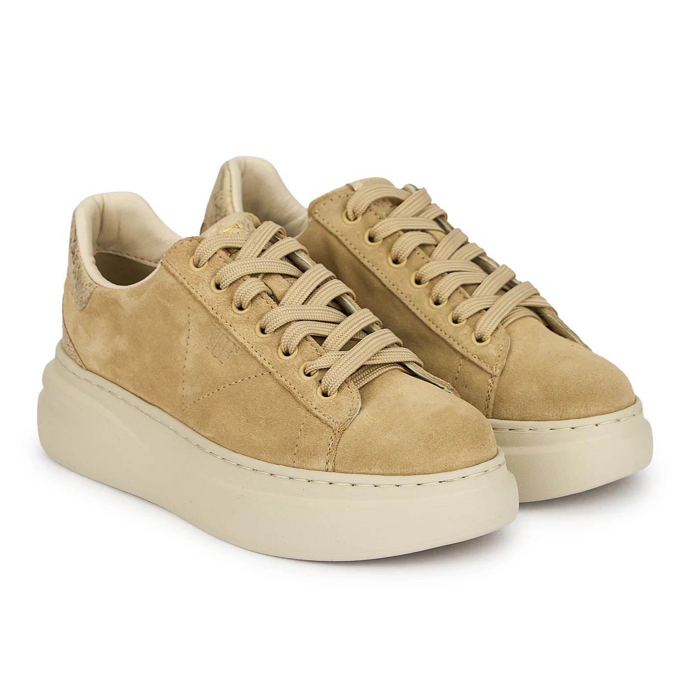 Pantofi casual dama din piele naturala bej 19704 - Image 4