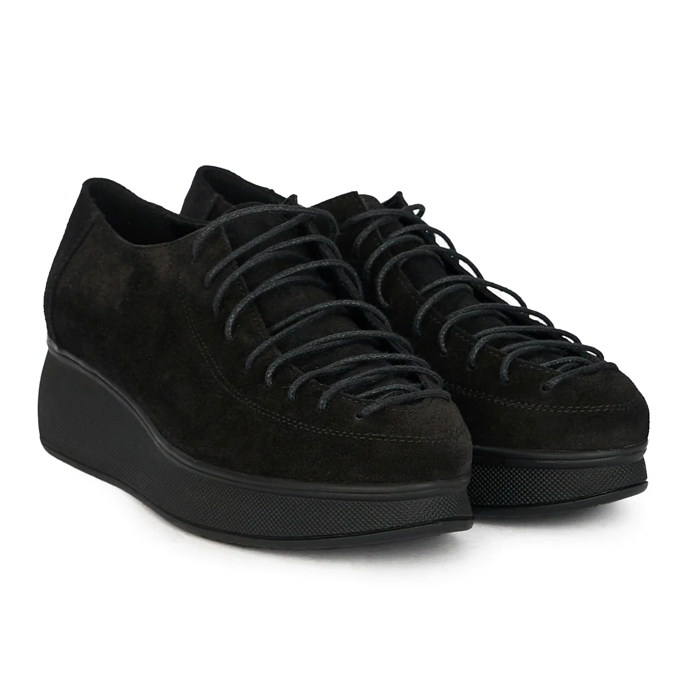 Pantofi casual dama din piele naturala cu siret 17809 - Image 4