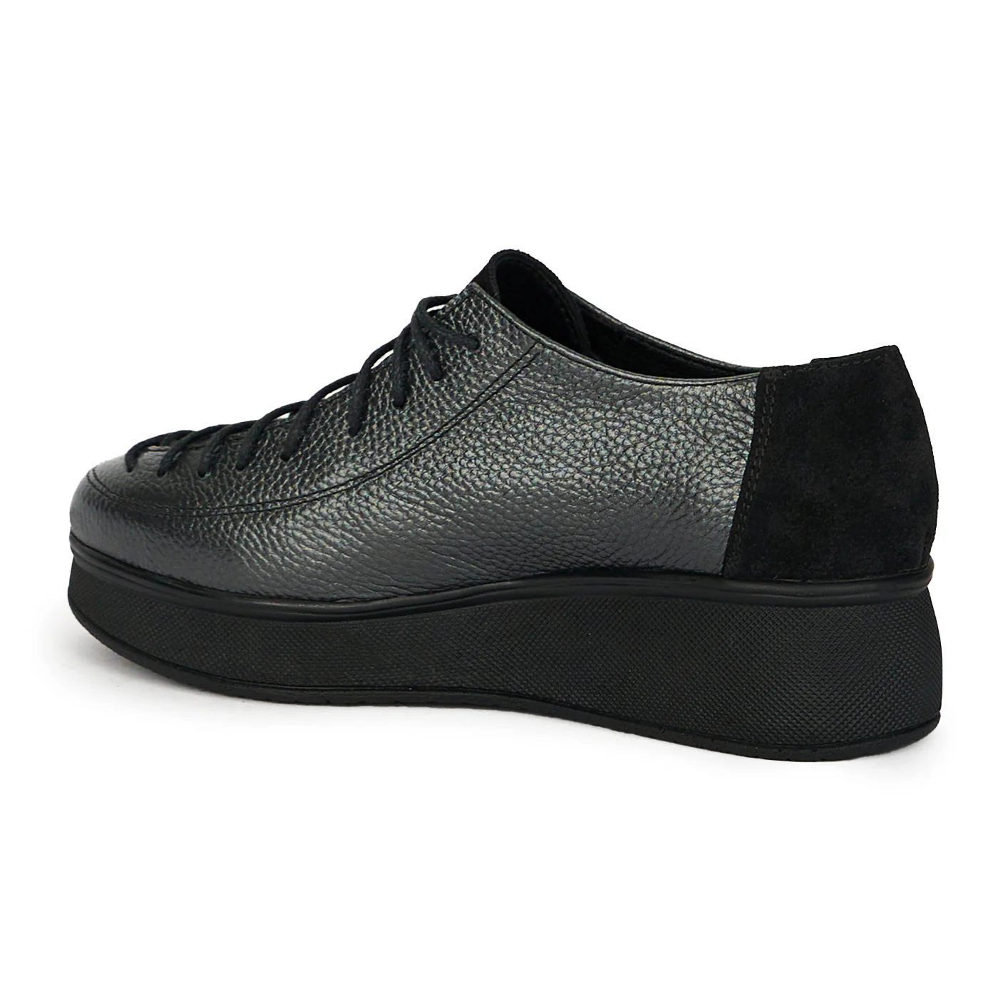 Pantofi casual dama din piele naturala cu siret 17811 - Image 2