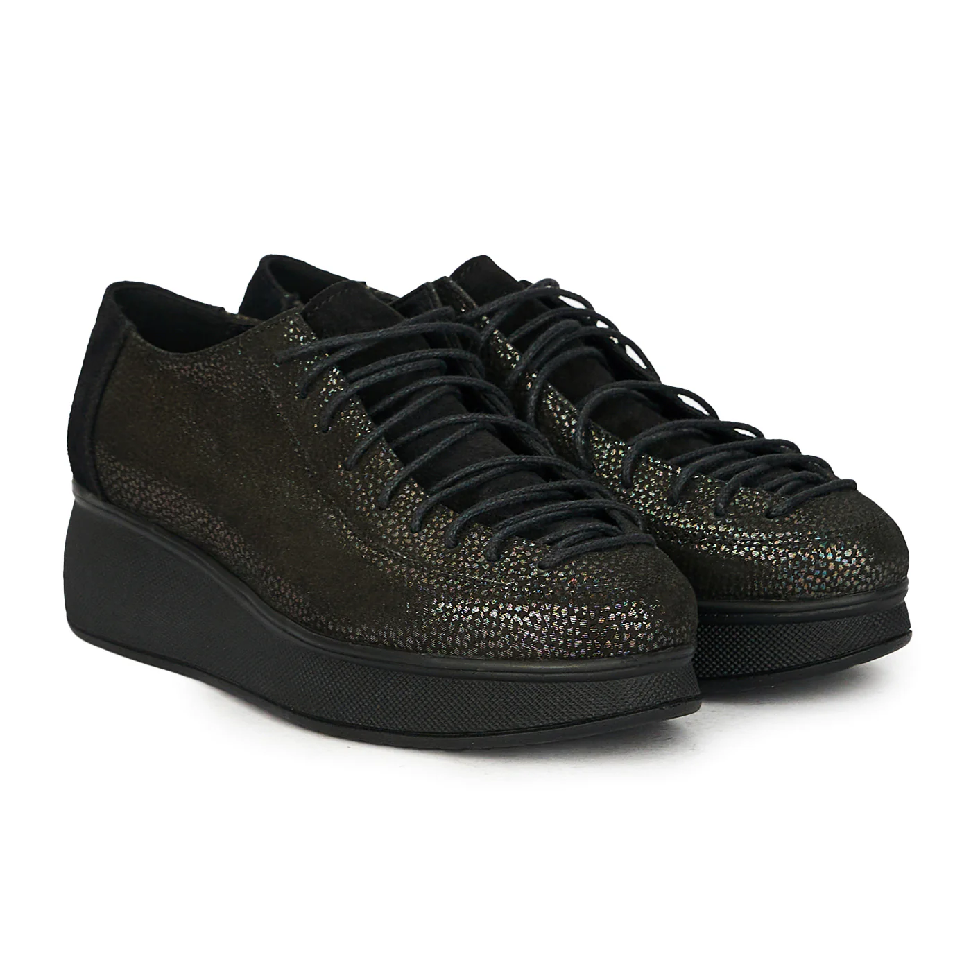 Pantofi casual dama din piele naturala cu siret 17813 - Image 4
