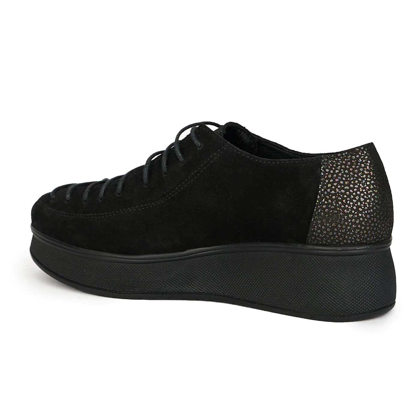 Pantofi casual dama din piele naturala cu siret 17814 - Image 2