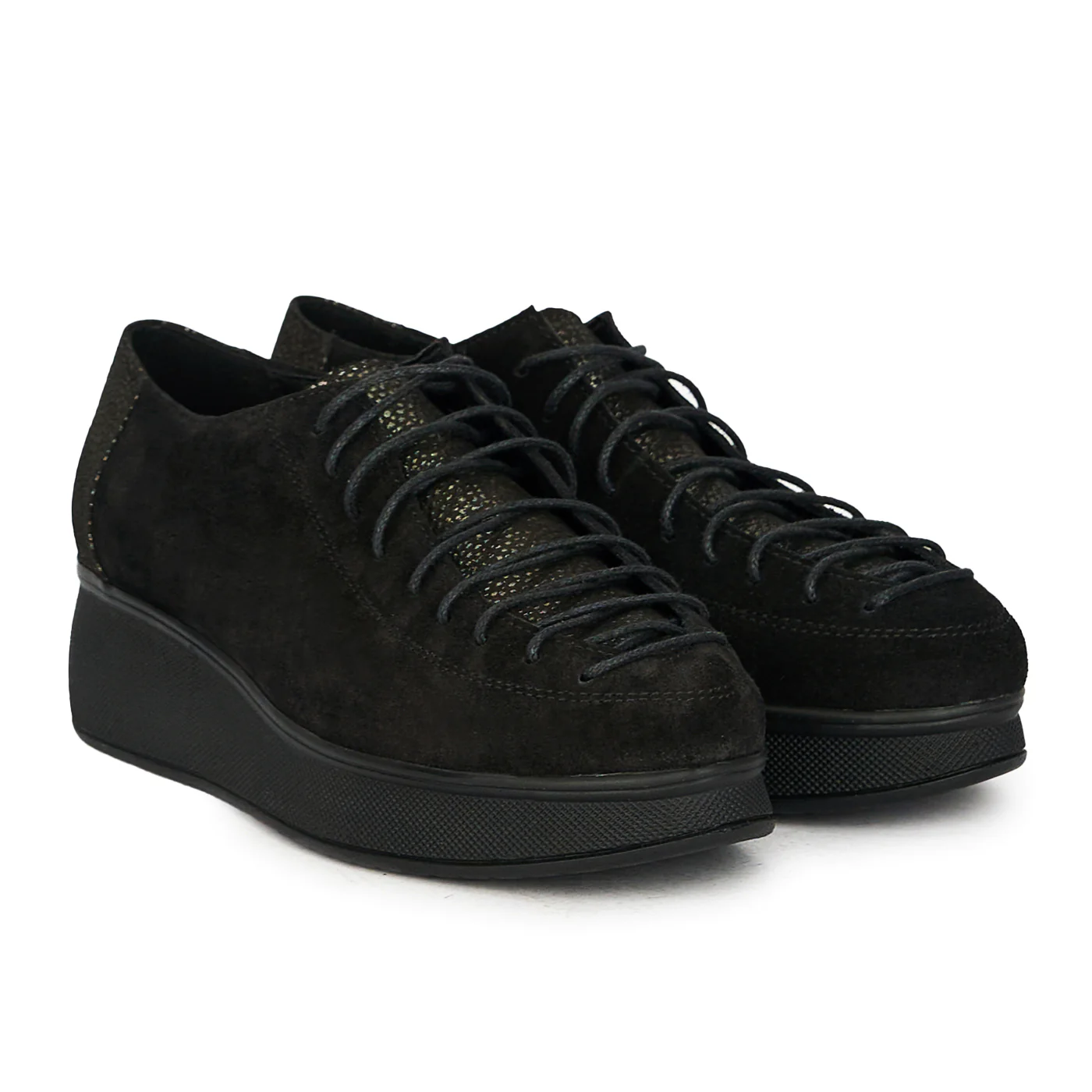 Pantofi casual dama din piele naturala cu siret 17814 - Image 4