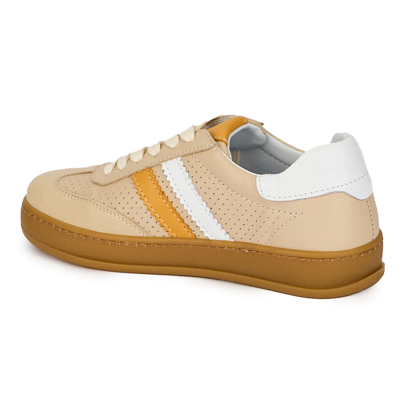 Pantofi casual dama din piele naturala cu siret 17917 - Image 2