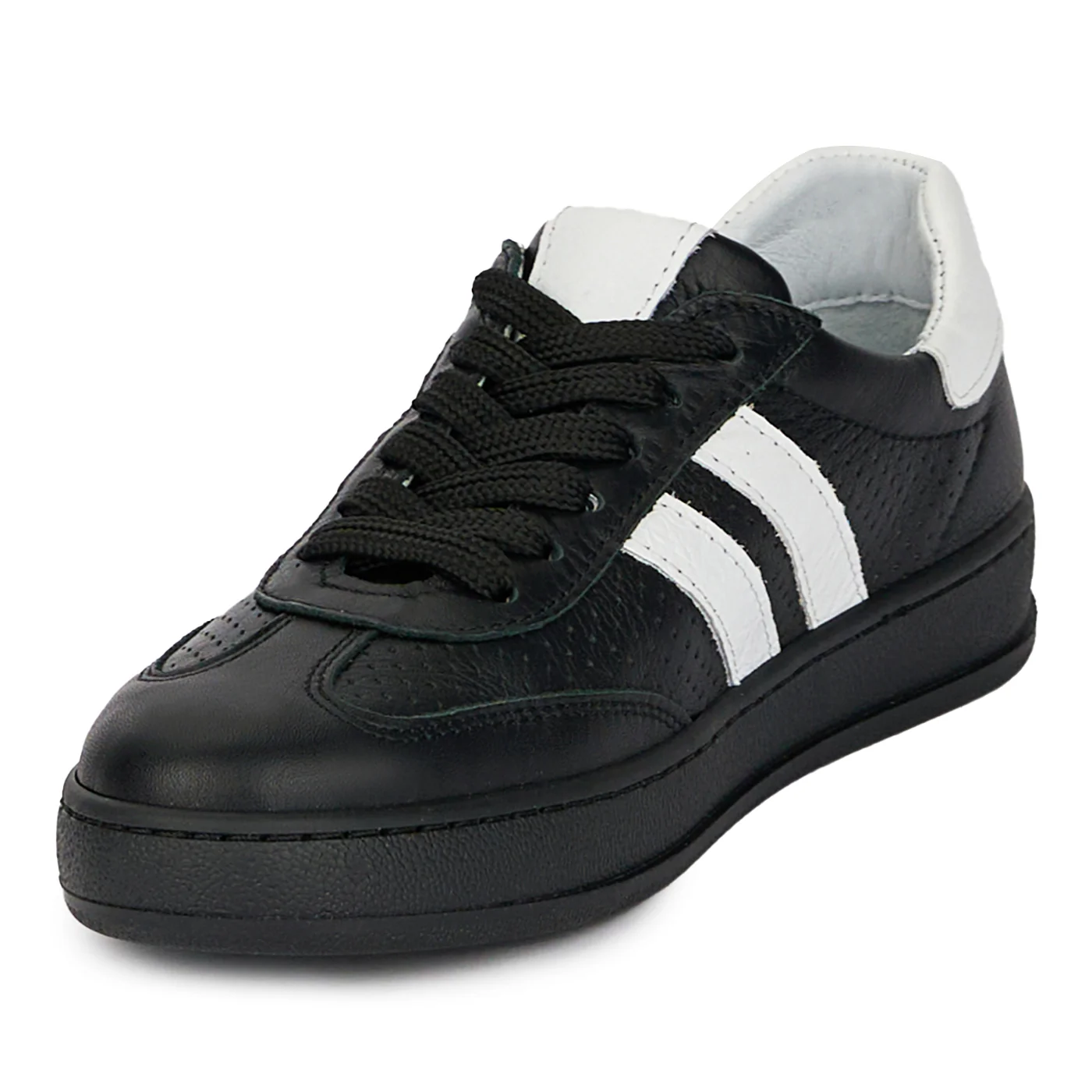 Pantofi casual dama din piele naturala cu siret 17921 - Image 3