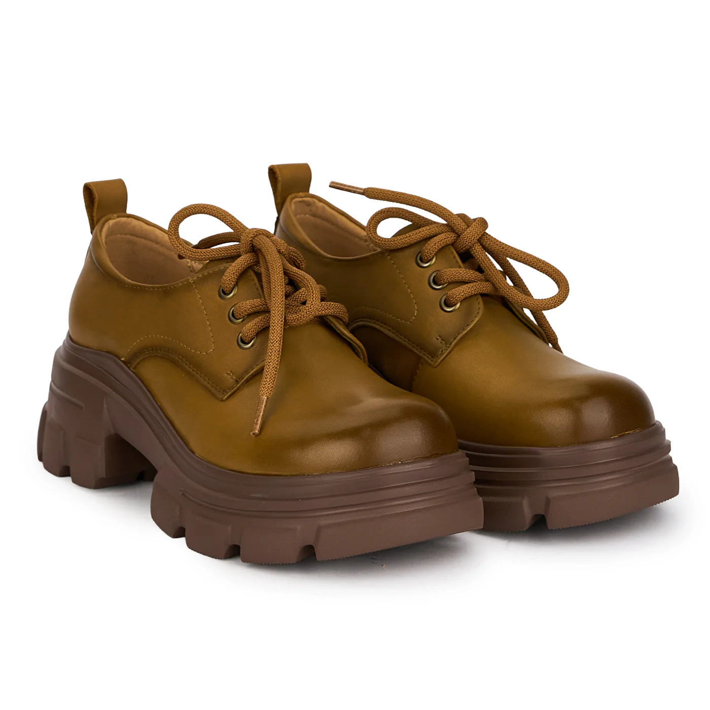Pantofi casual dama din piele naturala cu siret 18738 - Image 4
