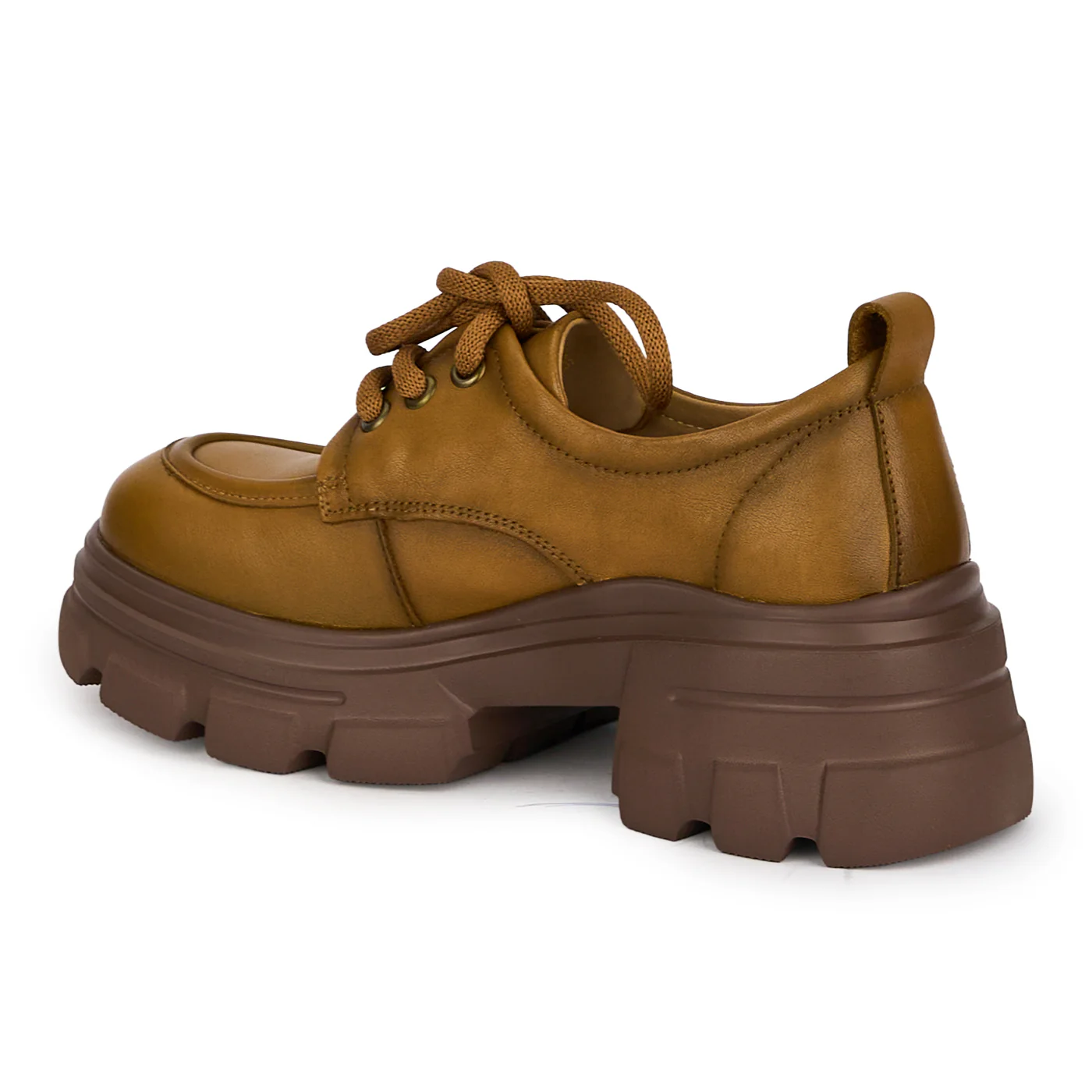 Pantofi casual dama din piele naturala cu siret 18741 - Image 2