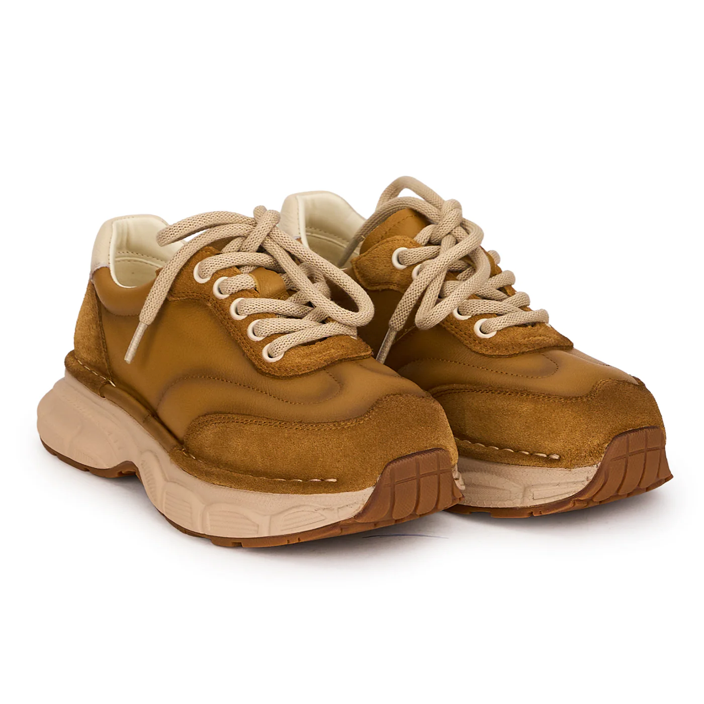 Pantofi casual dama din piele naturala cu siret 18754 - Image 4