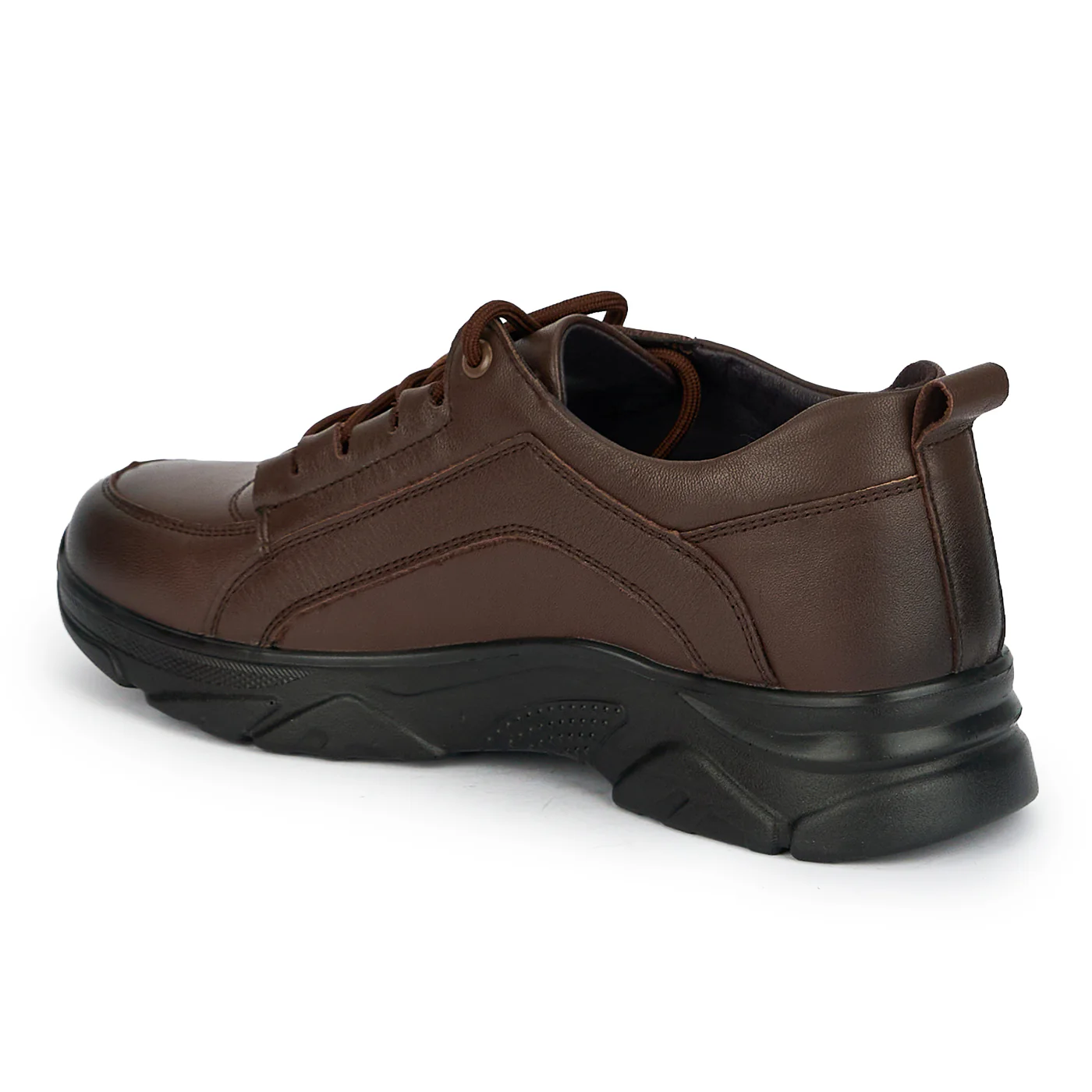 Pantofi casual dama din piele naturala maro 19244 - Image 2