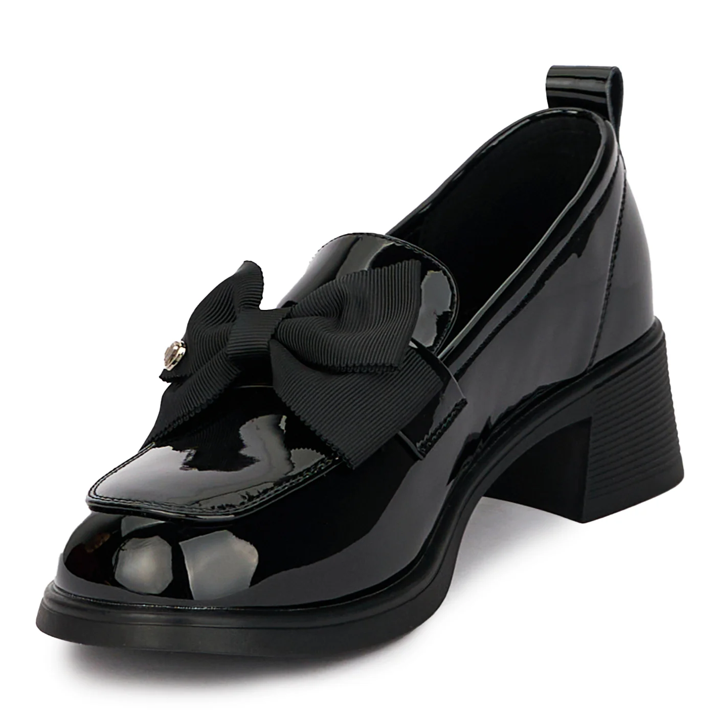 Pantofi casual dama din piele naturala neagra 17999 - Image 3