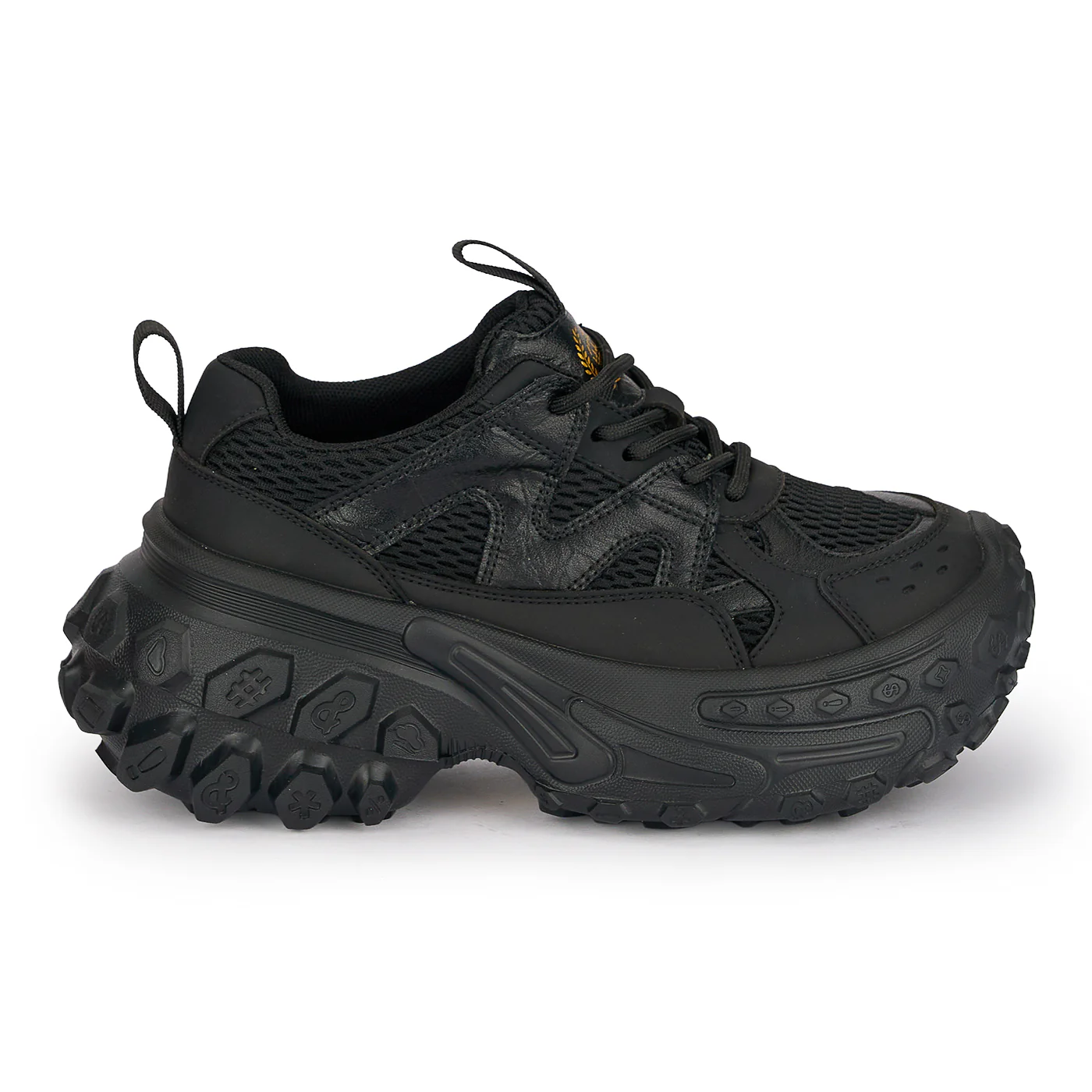 Pantofi casual dama din piele naturala neagra 18825