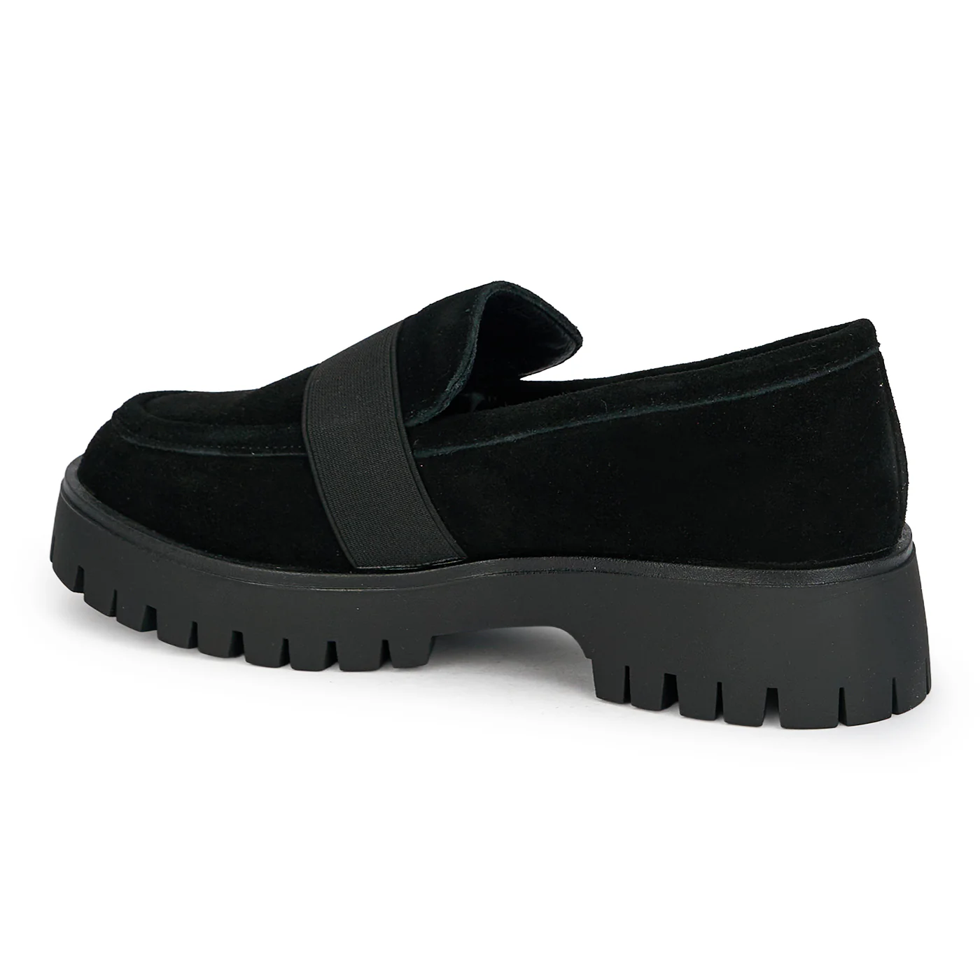 Pantofi casual dama din piele naturala neagra 19017 - Image 2